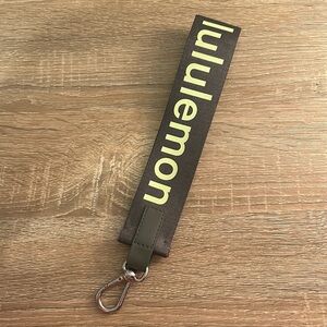 Lululemon never lost keychain